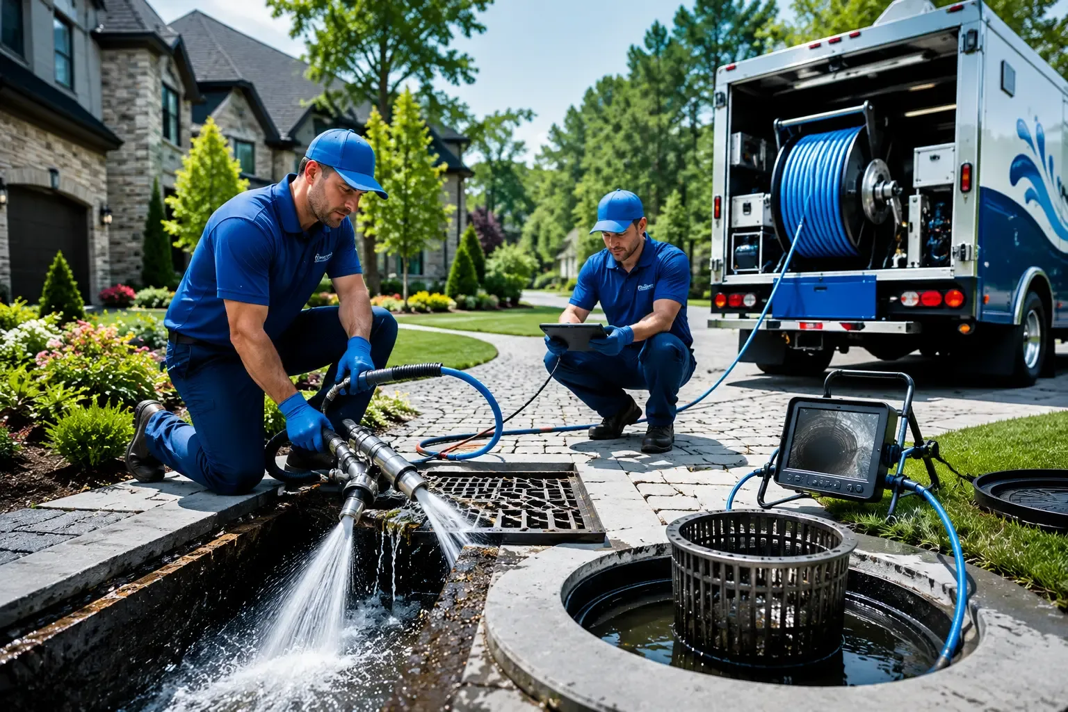 Local outdoor drain cleaning professionals in Elwin, IL