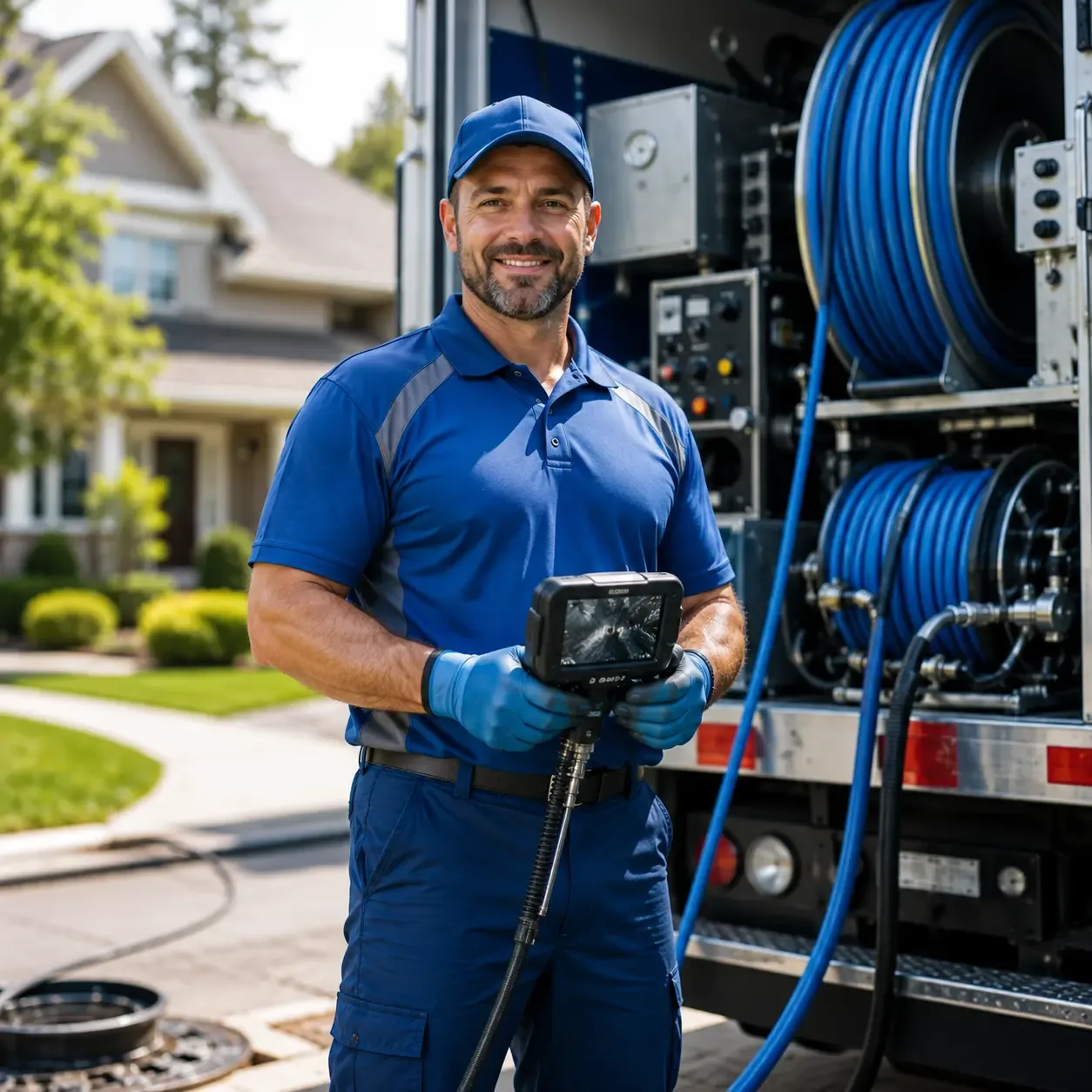 Local outdoor drain cleaning specialists in Elwin, IL